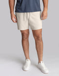 Sharehouse Shorts - Weekend Tally Cream (The Morning Debriefs)